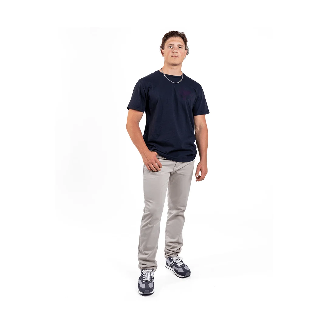 34 Heritage Men's COURAGE Pants in Oyster Summer Coolmax