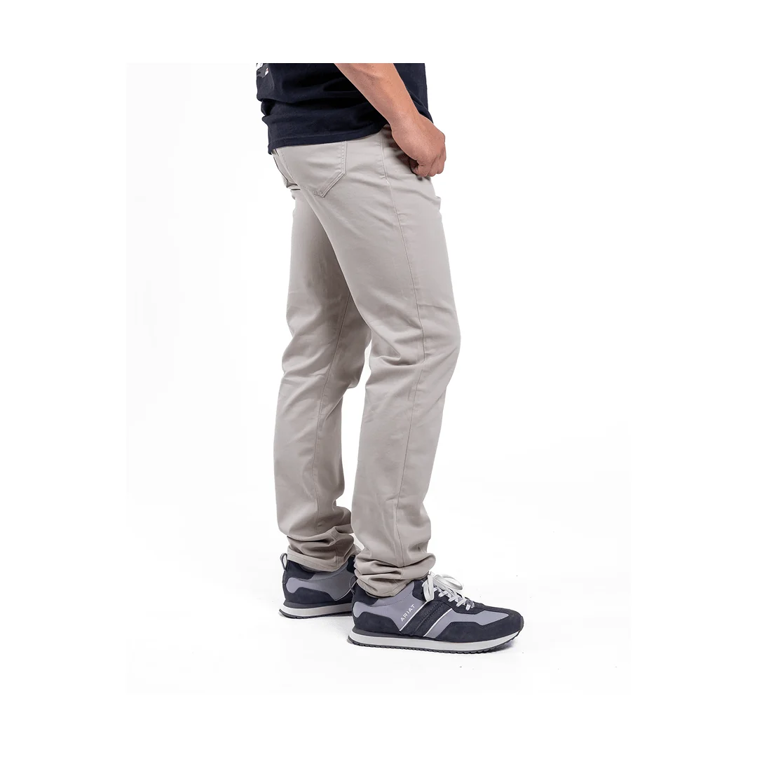 34 Heritage Men's COURAGE Pants in Oyster Summer Coolmax - Image 3