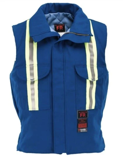 ActionWear Men's Vest FR Flame Resistant CAT 4 Hi Vis Insulated - Image 7