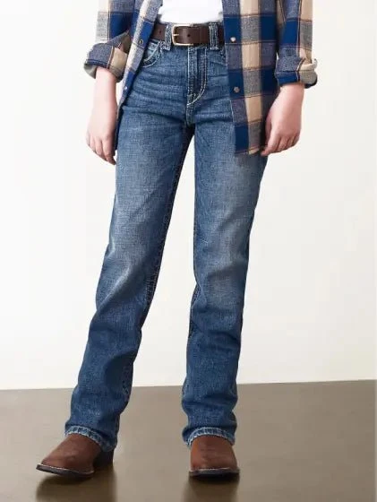 Ariat Boy’s Jeans Graysill Stretch Denim Boot Cut - Image 4