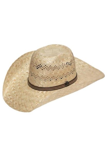 Ariat Cowboy Hat Straw 10X Sisal Punchy Pro Rodeo Brim -CLEARANCE - Image 3