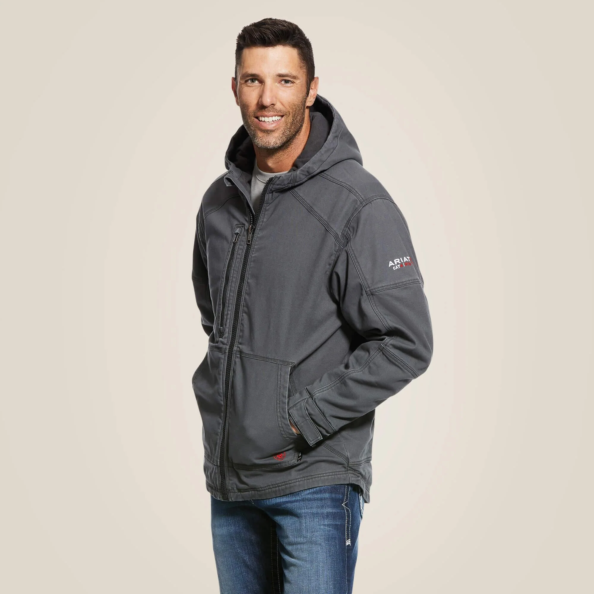 Ariat Men's Flame Resistant DuraLight Stretch Canvas Jacket