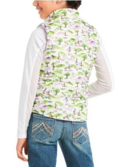 Ariat Girl's Vest Reversible Scene- Clearance - Image 2