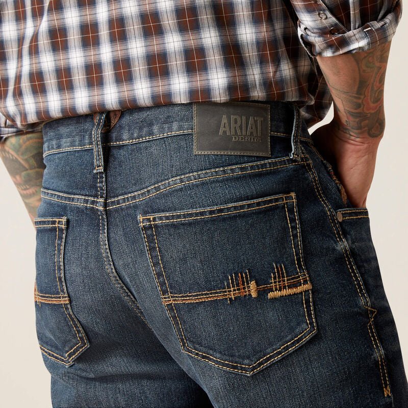 Ariat Men’s Jeans M4 Derek Relaxed Boot Cut - Image 3
