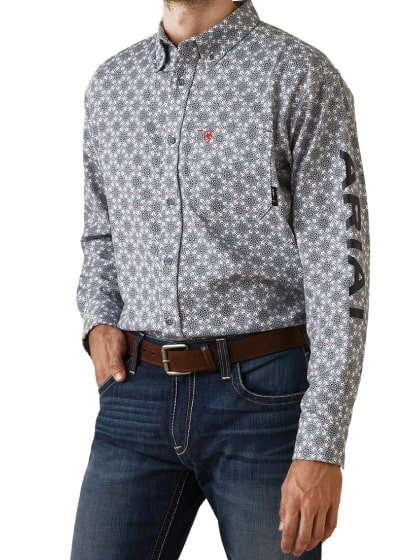 Ariat Men’s Work Shirt Flame Resistant Durastretch CAT2 Amato