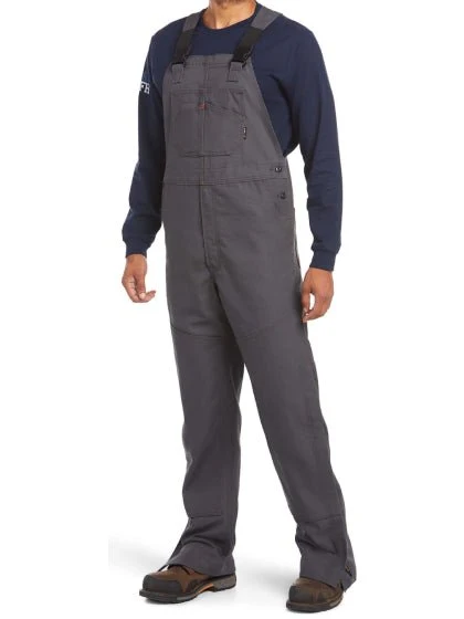 Ariat Men’s Work Bib Overalls Flame Resistant Duck Unlined - Image 2