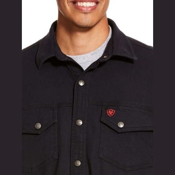 Ariat Work Men’s Flame Resistant Rig Shirt Jacket - Image 3