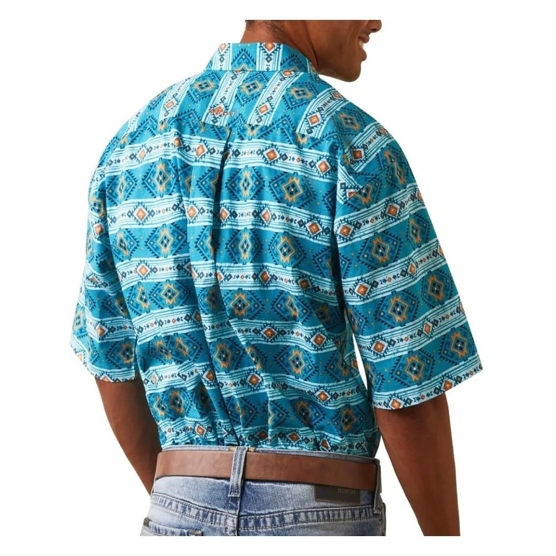 Ariat Men’s Shirt Casual Short Sleeve Konner Classic Shirt - Image 2