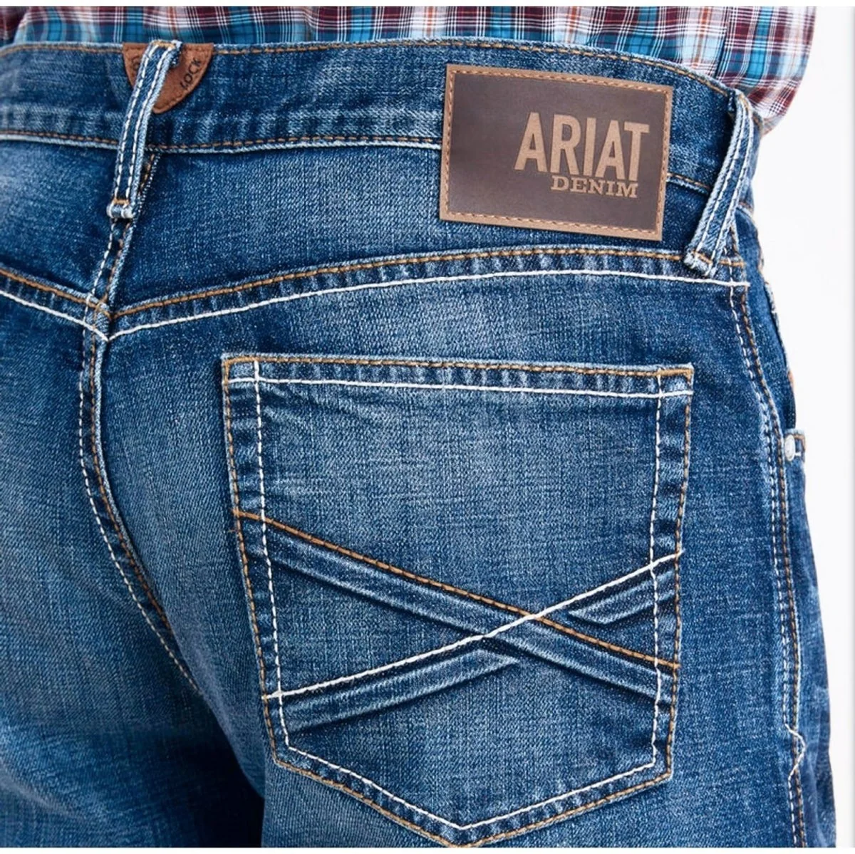 Ariat Men’s Jeans M2 Bixby Low Rise Relaxed Tapered Bootcut -Clearance - Image 4