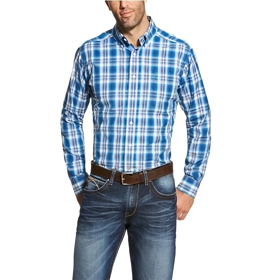 Ariat Men’s Shirt Casual Long Sleeve Pro Performance Button Up