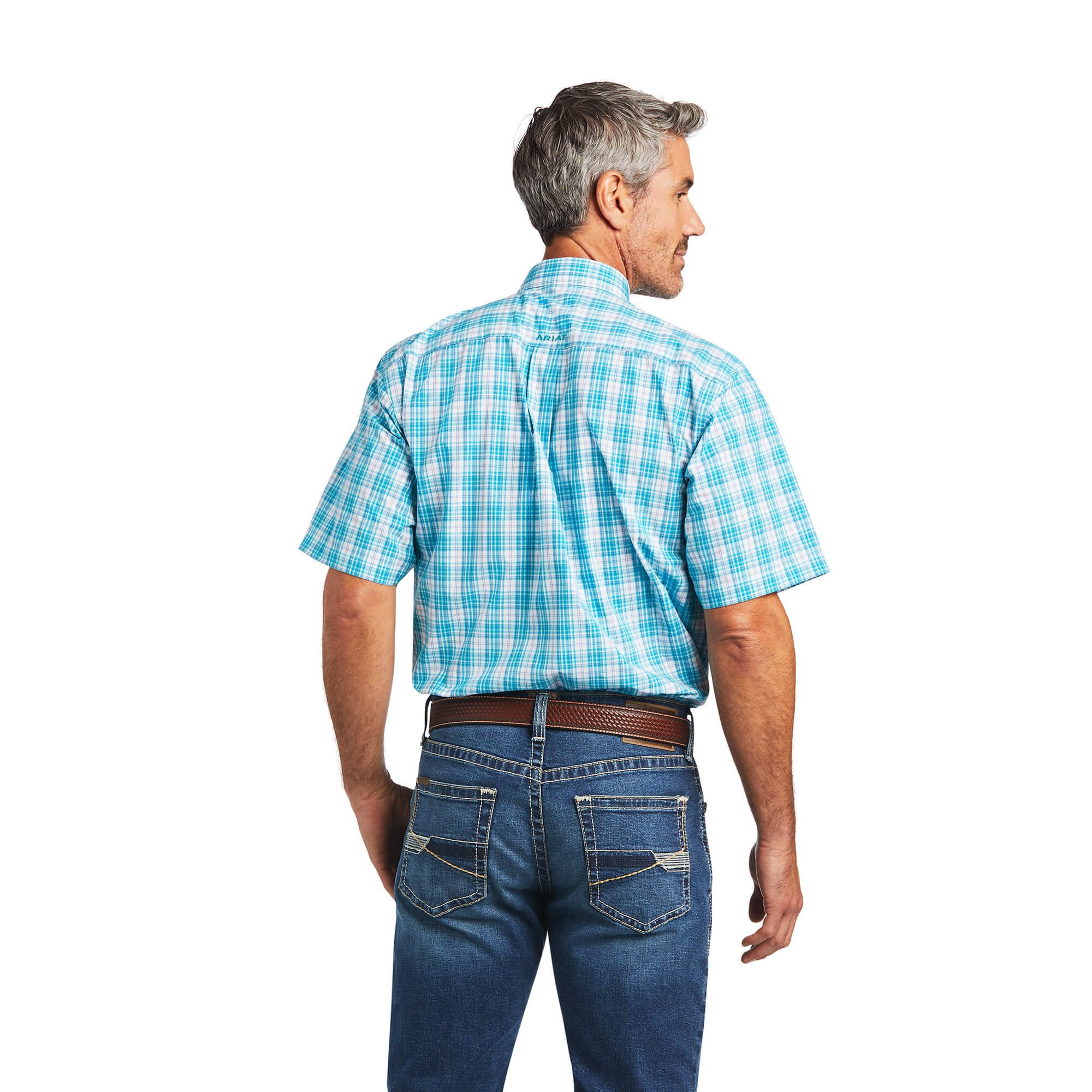 Ariat Men’s Shirt Short Sleeve Classic Fit Pro Series - Image 3
