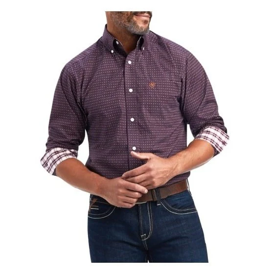 Ariat Men’s Shirt Slim Fit Dylen Wrinkle Free