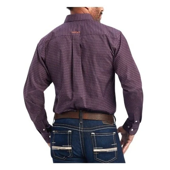 Ariat Men’s Shirt Slim Fit Dylen Wrinkle Free - Image 2