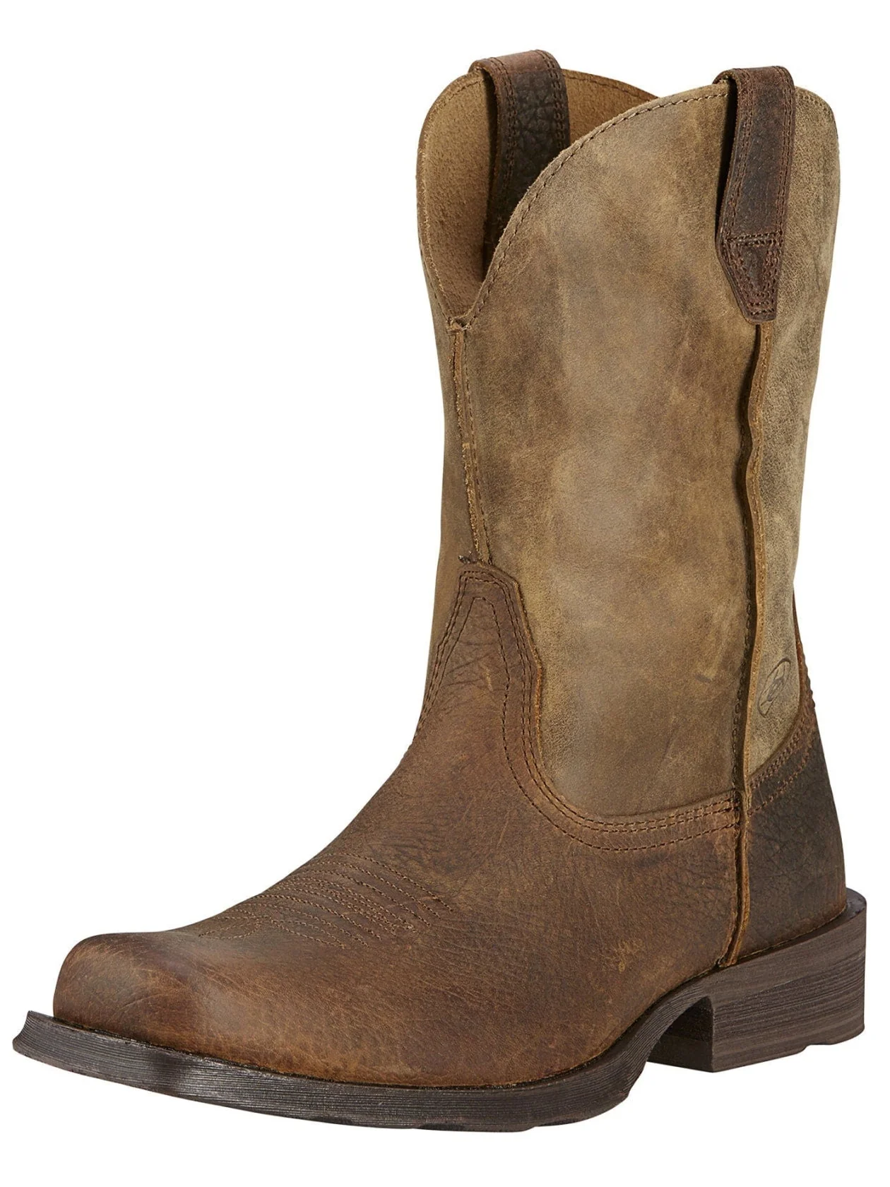 Ariat Men's Cowboy Boots 11" Rambler Square Toe - Image 15