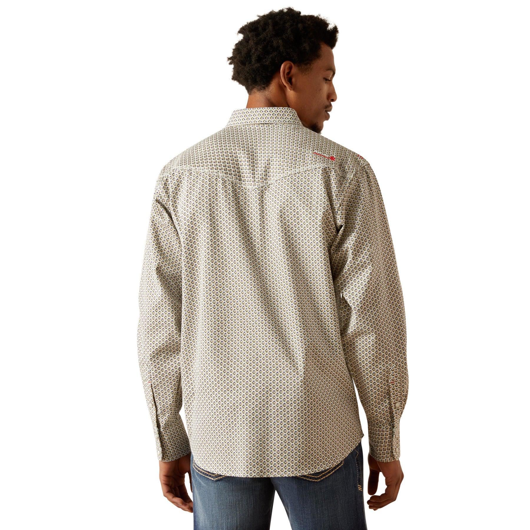 Ariat Men's Flame Resistant Venice Retro Fit Snaps Work Shirt - Image 2