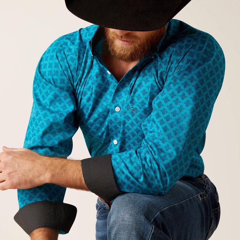 Ariat Men's Gael Wrinkle Free Fitted Shirt - Image 5