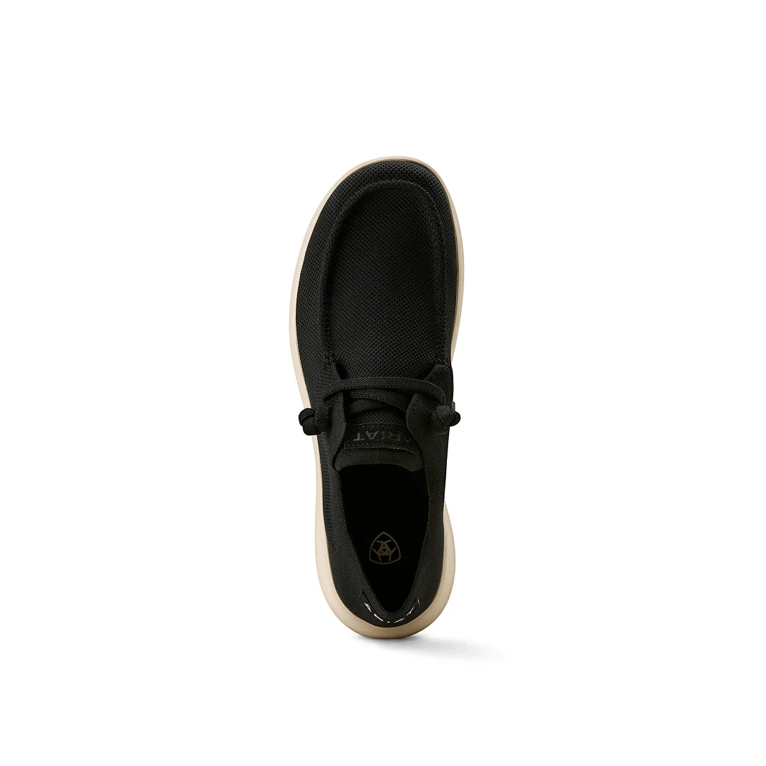 Ariat Men's Hilo Black Knit Shoe - Image 2