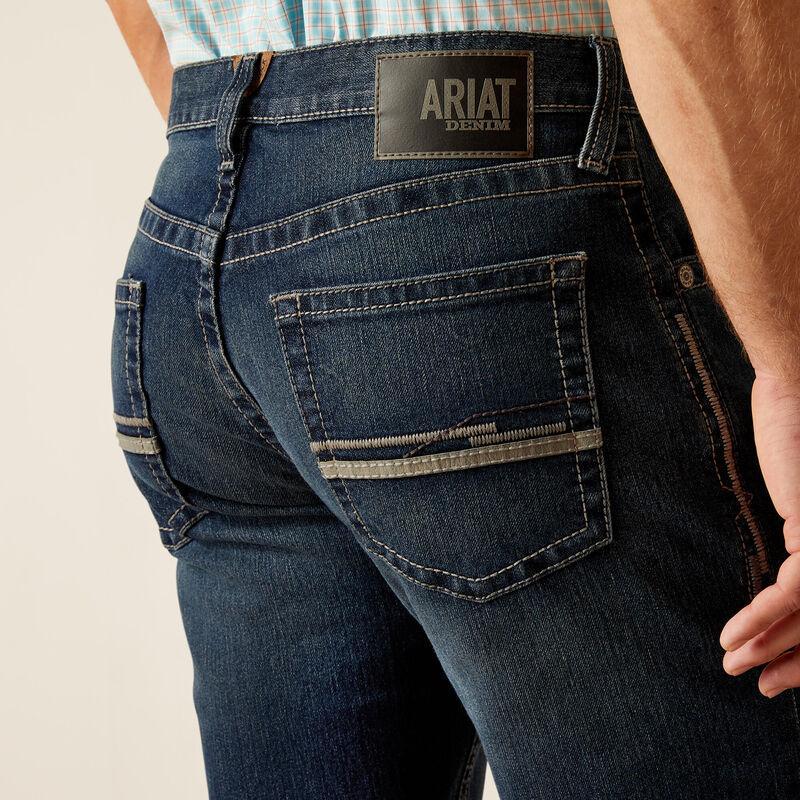 Ariat Men's Jean M4 Relaxed Ferrin Boot Cut In Colman - Image 11