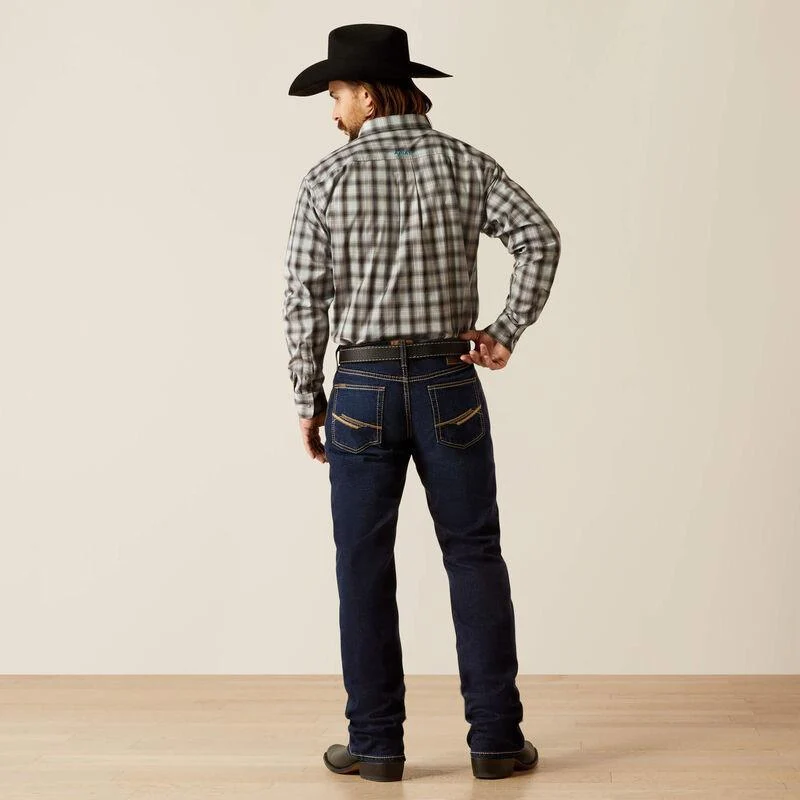 Ariat Men's M4 Relaxed Bootcut Jean in Wildfire - Image 2