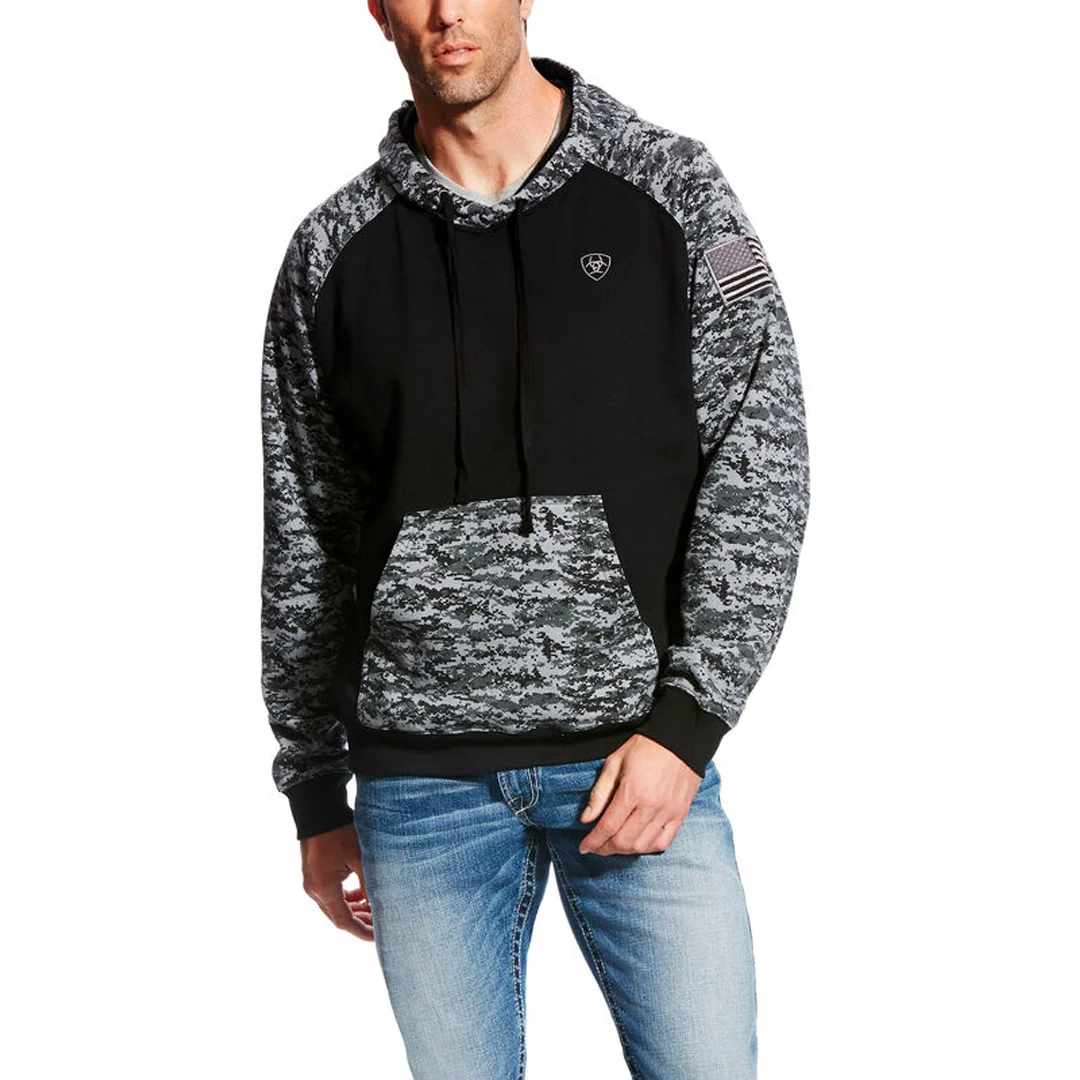 Ariat Men's Patriot Hoodie Black