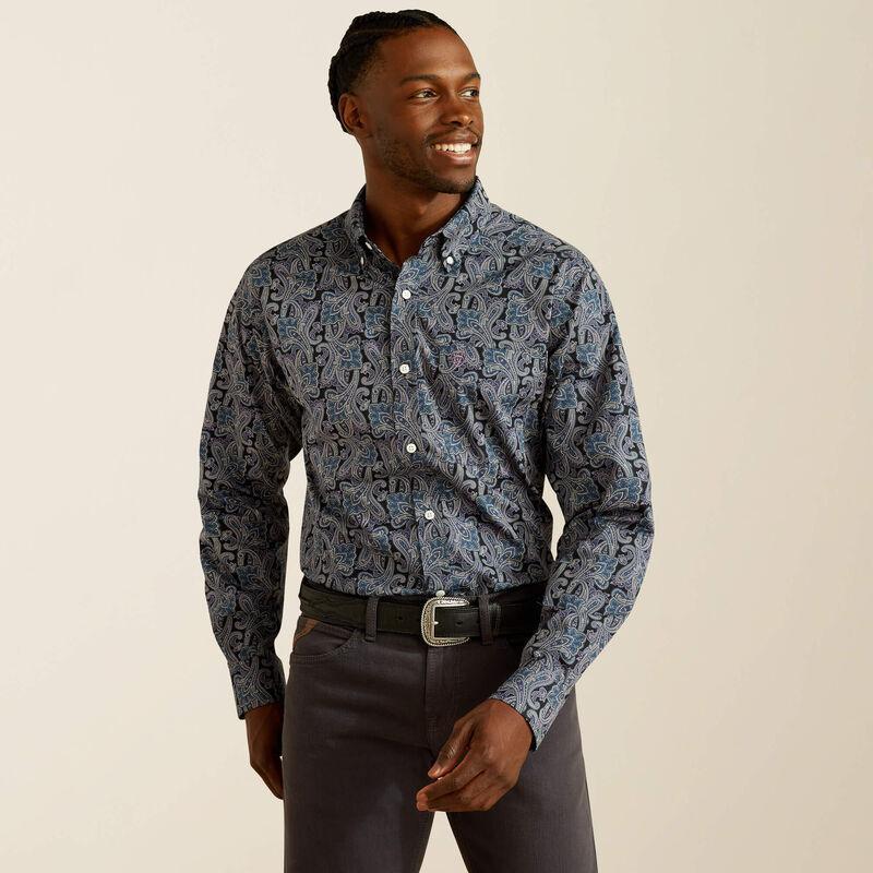 Ariat Men's Wrinkle Free Dex Fitted Shirt - Image 4