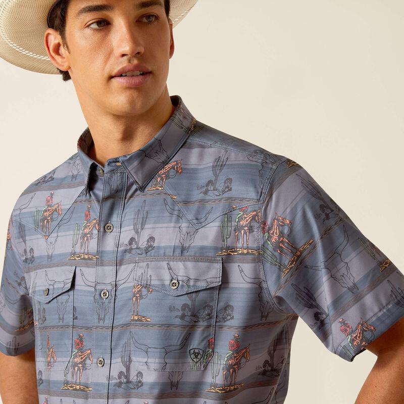 Ariat Men's Western Shirt Fitted VenTEK