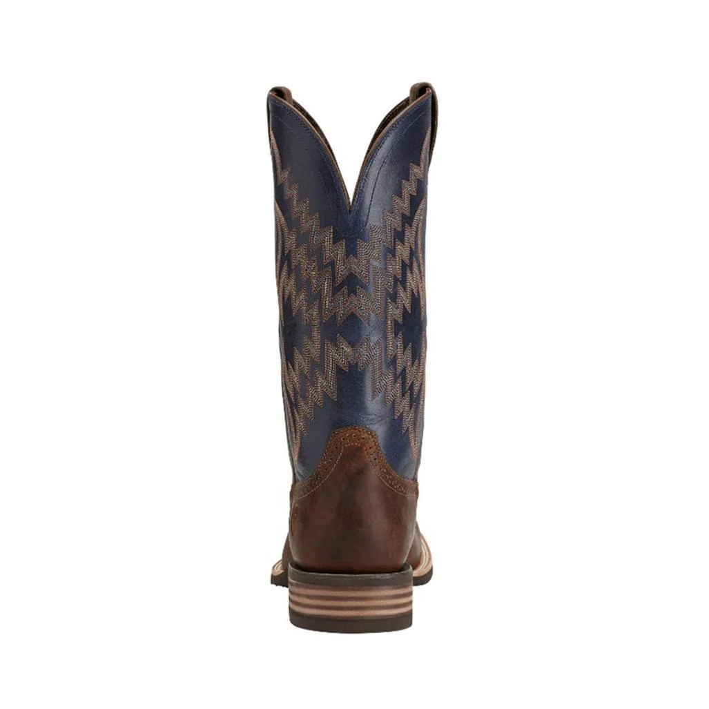 Ariat Men's Cowboy Boots Tycoon - Bar top Brown/ Arizona Sky - Image 3