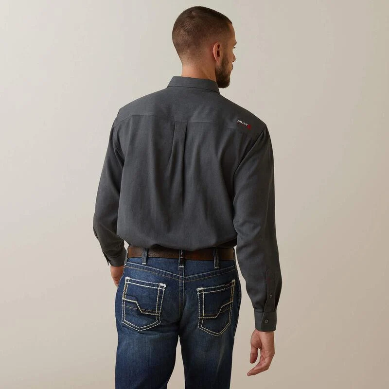 Ariat Men's Work Flame Resistant Air Inherent Work Shirt - Image 2