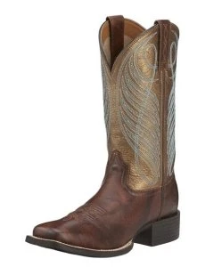 Ariat Women's Cowgirl Boots Round Up Wide Square Toe - Image 13