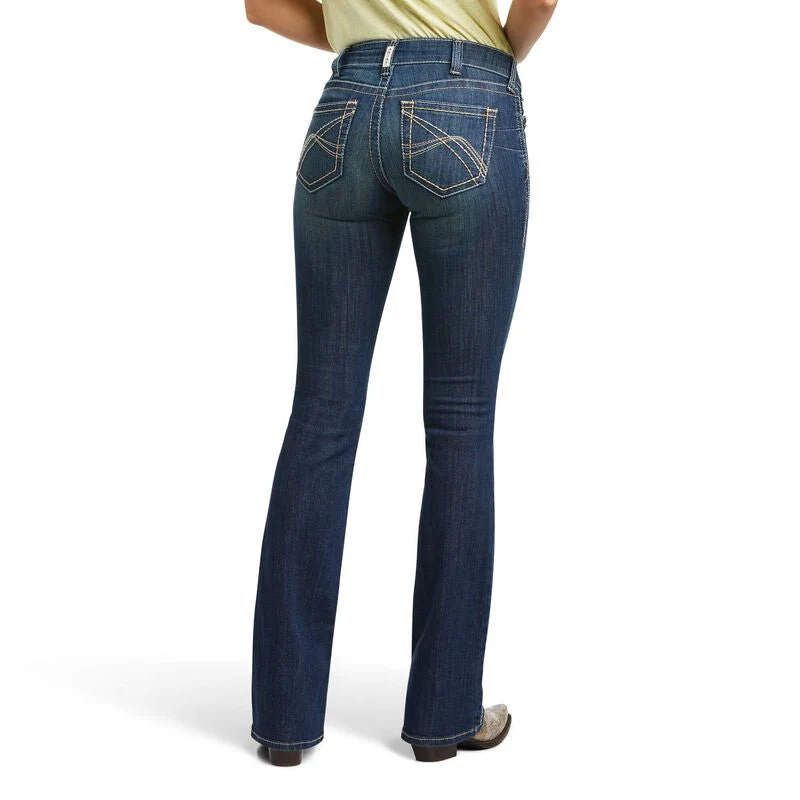 Ariat Women’s R.E.A.L Mid Rise Corinne Bootcut Jean- CLEARANCE - Image 2