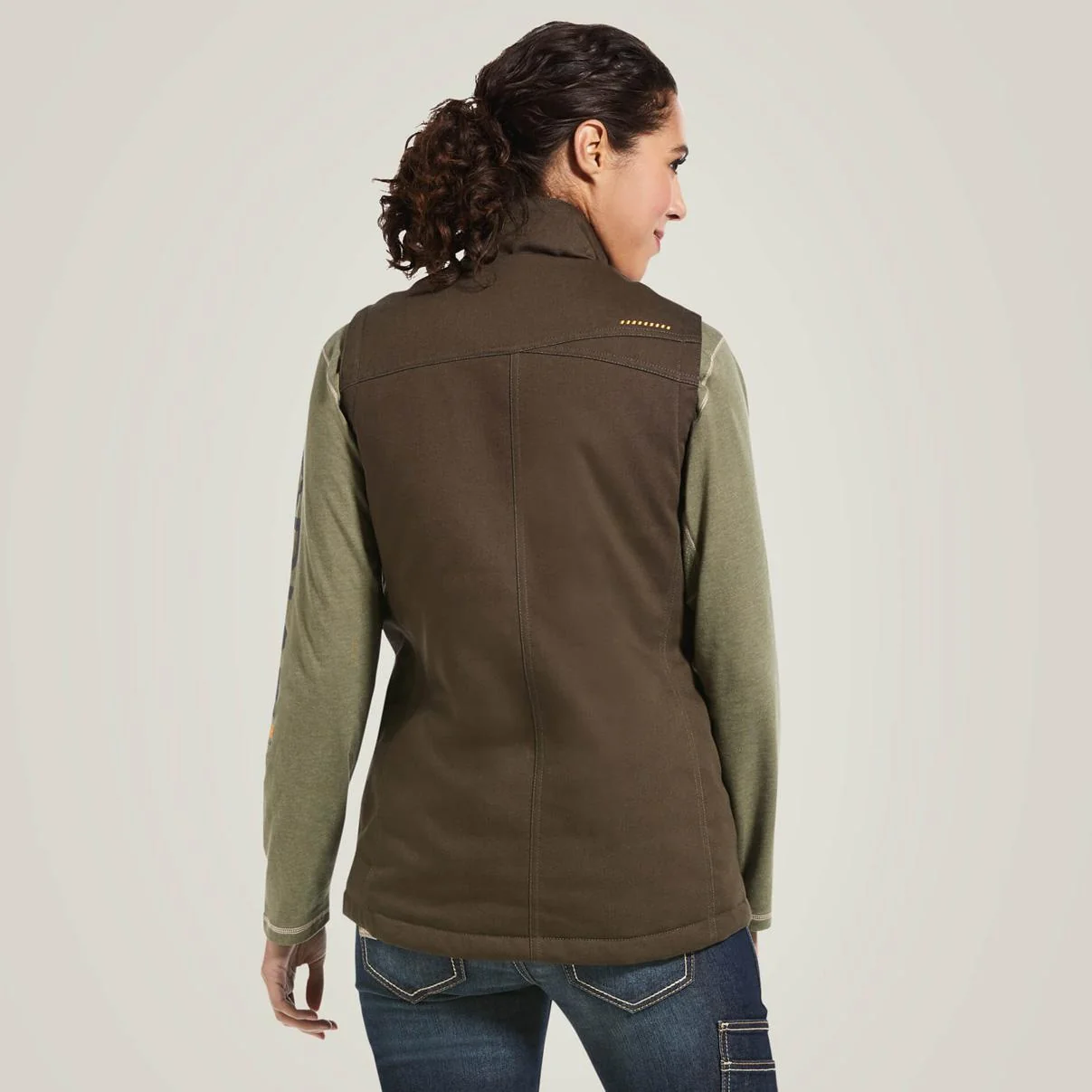 Ariat Women’s Vest Rebar Insulated DuraCanvas 10037590, 10032920 - Image 4