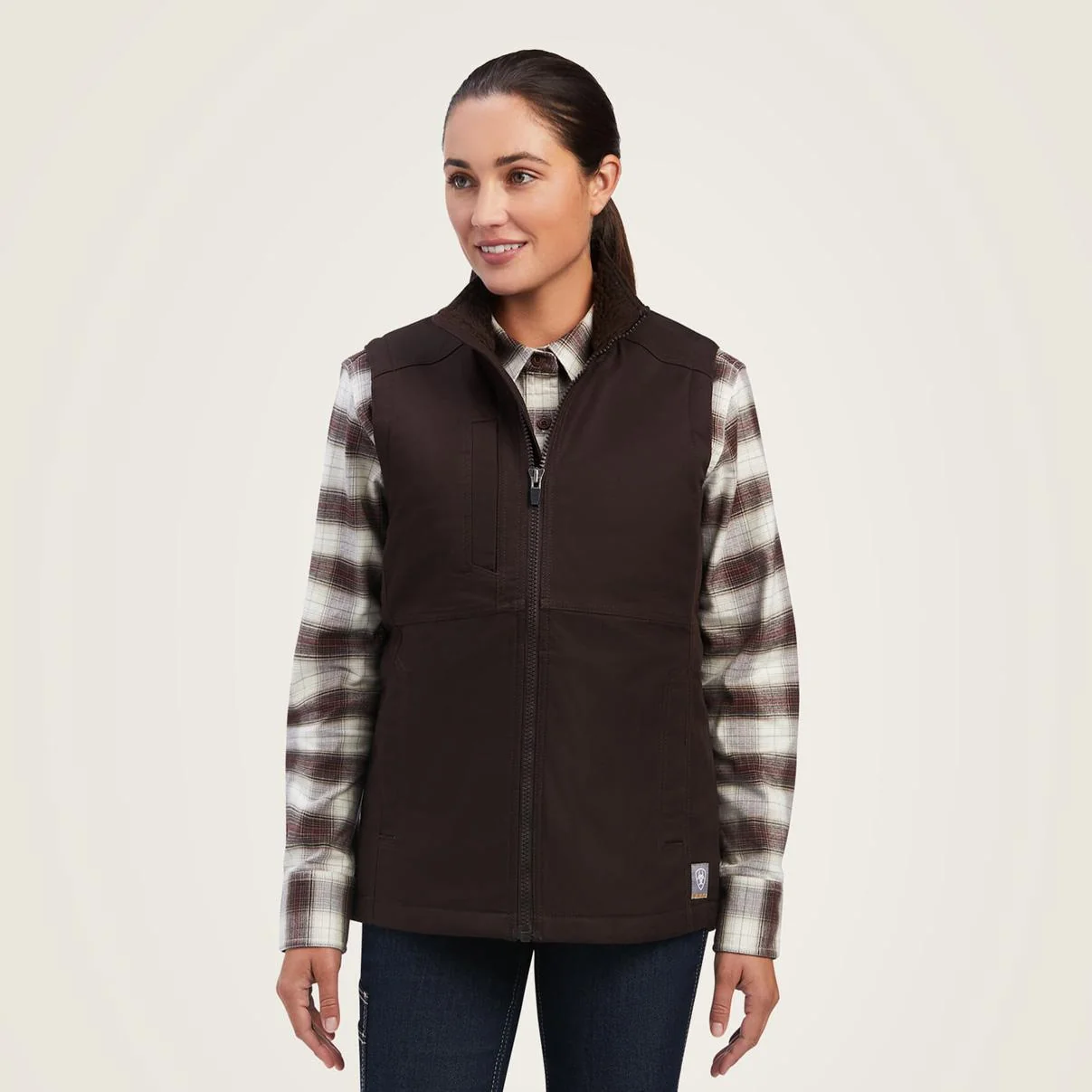 Ariat Women’s Vest Rebar Insulated DuraCanvas 10037590, 10032920 - Image 7