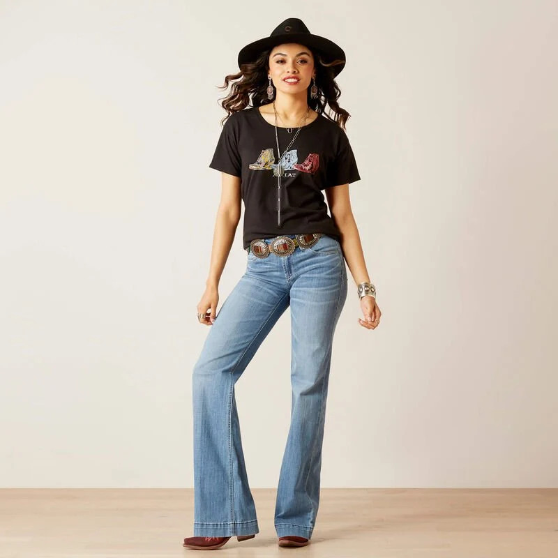 Ariat Women's Boots T-shirt - Image 2