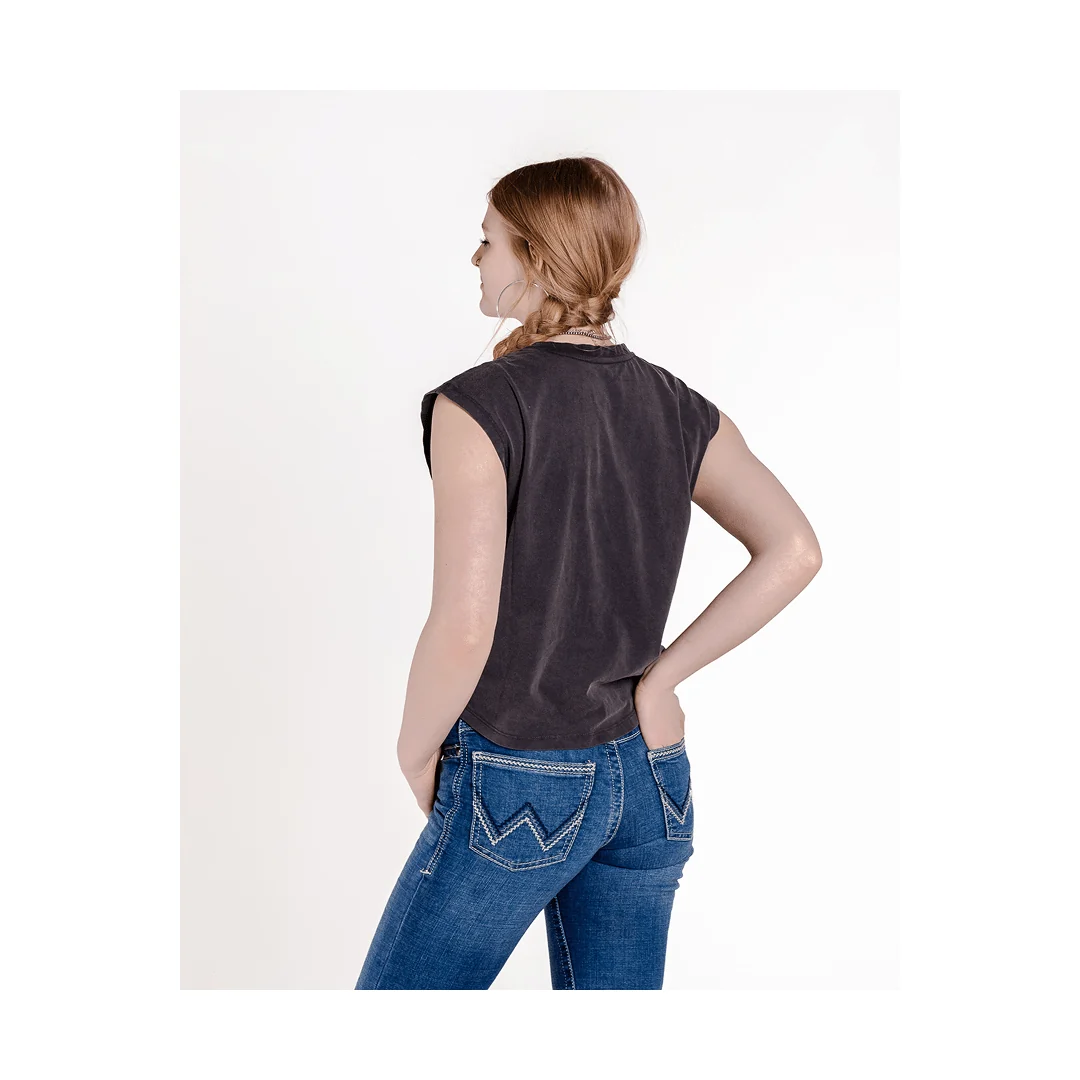 Ariat Women's Dallas Cropped T-Shirt - Image 2