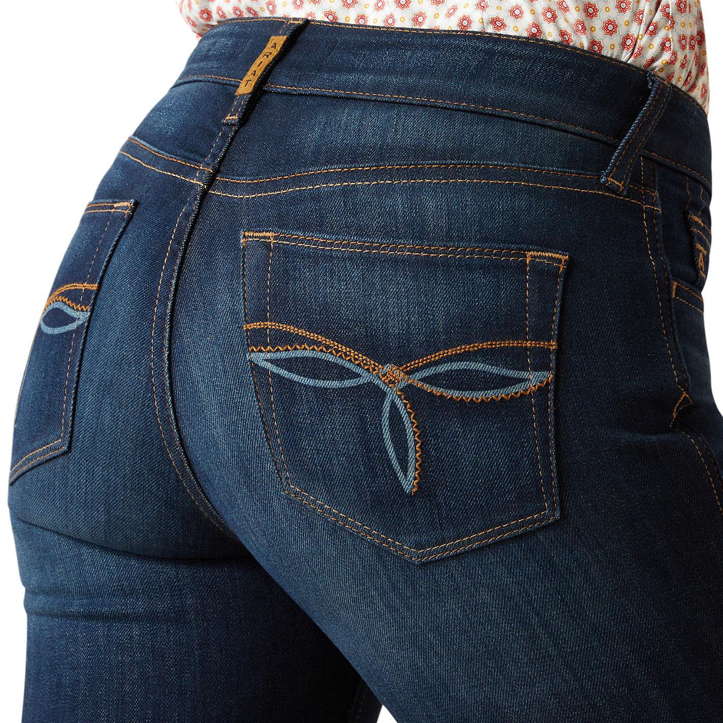 Ariat Women's Julianna Pennsylvania Dark Wash Trouser Jeans-CLEARANCE - Image 2