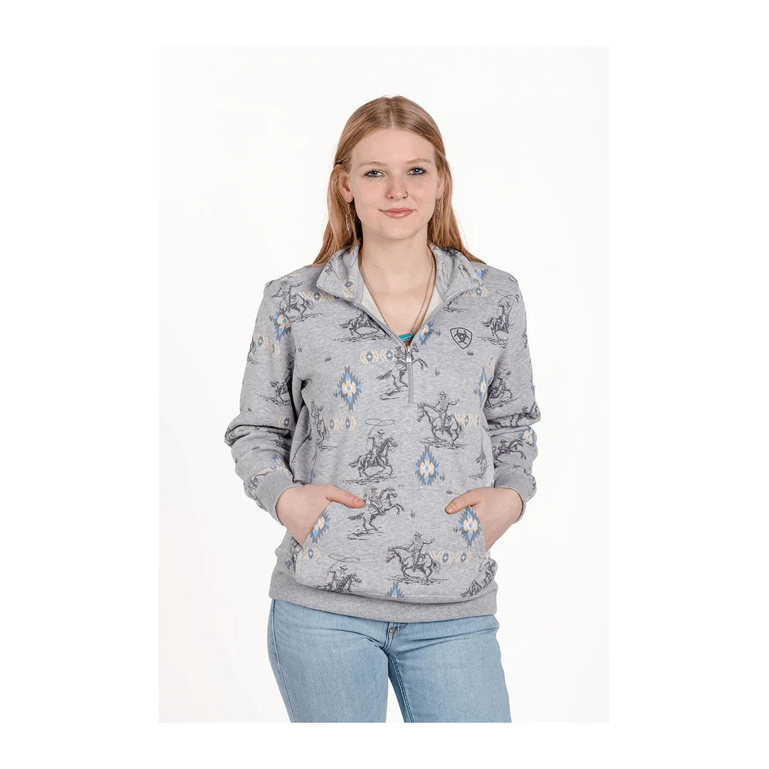 Ariat Women's Quarter Zip Sweatshirt