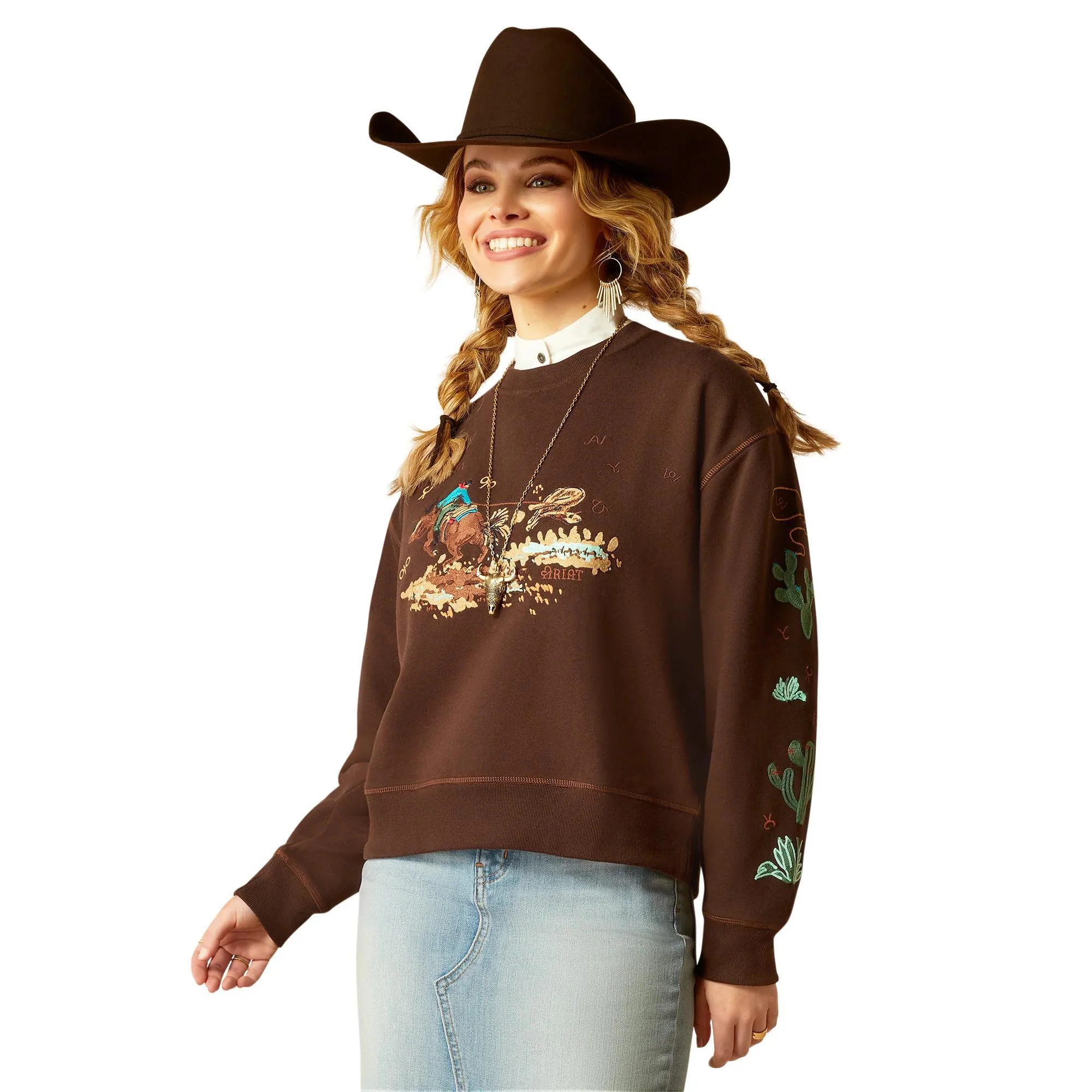 Ariat Women's Riata Sweatshirt - CLEARANCE