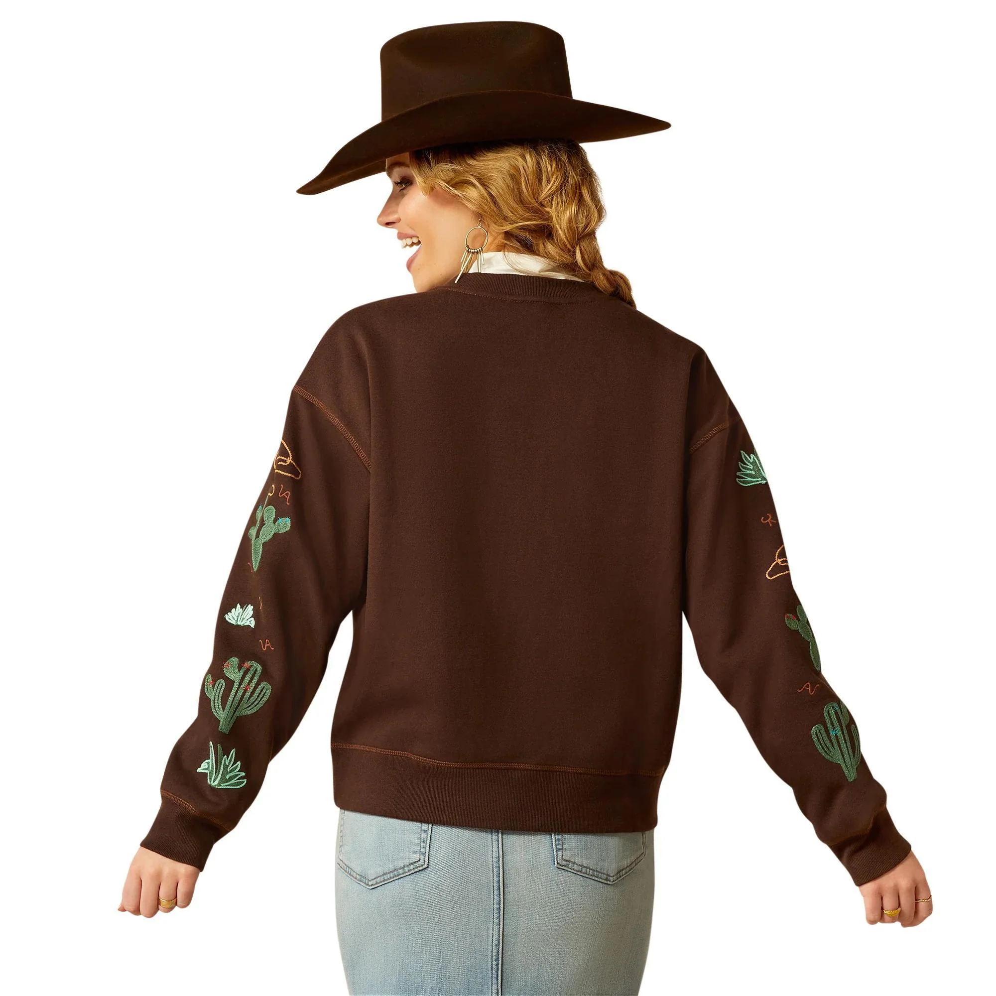 Ariat Women's Riata Sweatshirt - CLEARANCE - Image 2