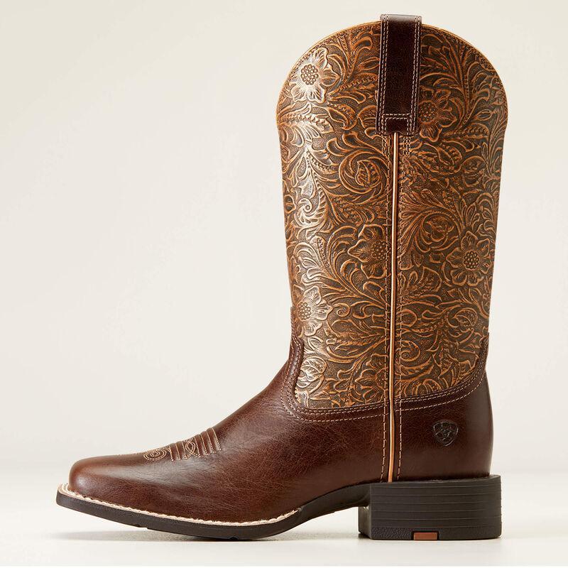Ariat Women's Round Up Wide Square Toe Western Boot - Image 2