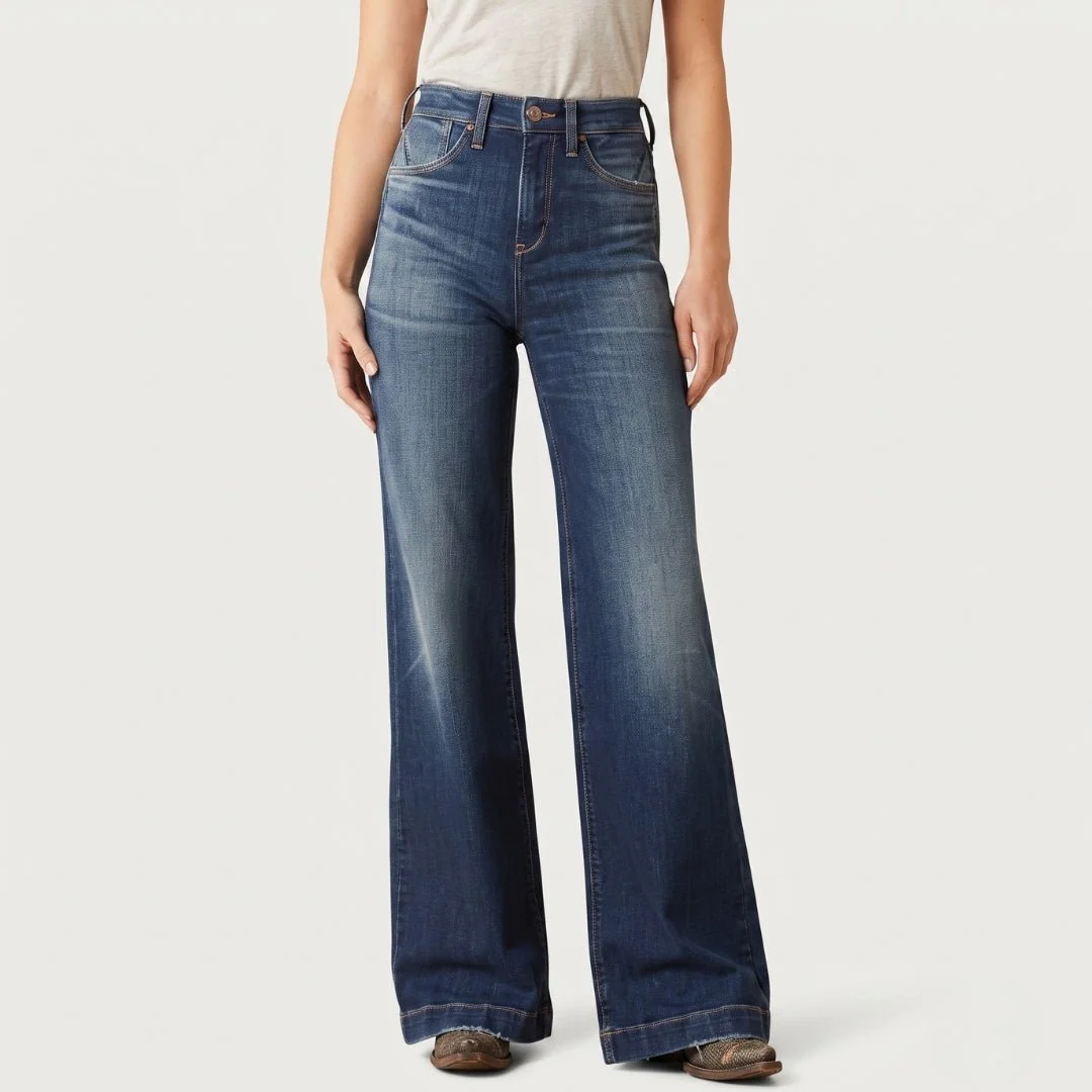 Ariat Penelope Ultra High Rise Wide Leg Jean Women's - Image 2
