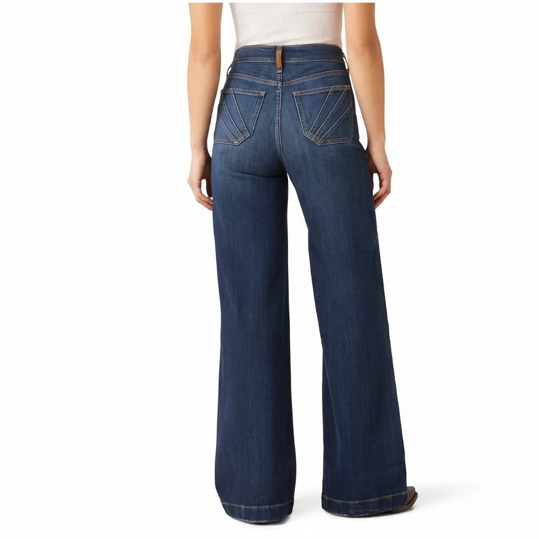 Ariat Penelope Ultra High Rise Wide Leg Jean Women's - Image 3