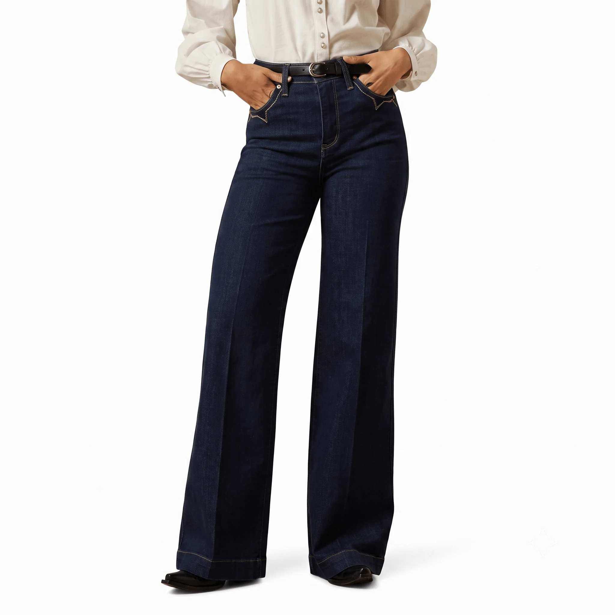 Ariat Veronica Ultra High Rise Wide Leg Jean Women's - Image 2