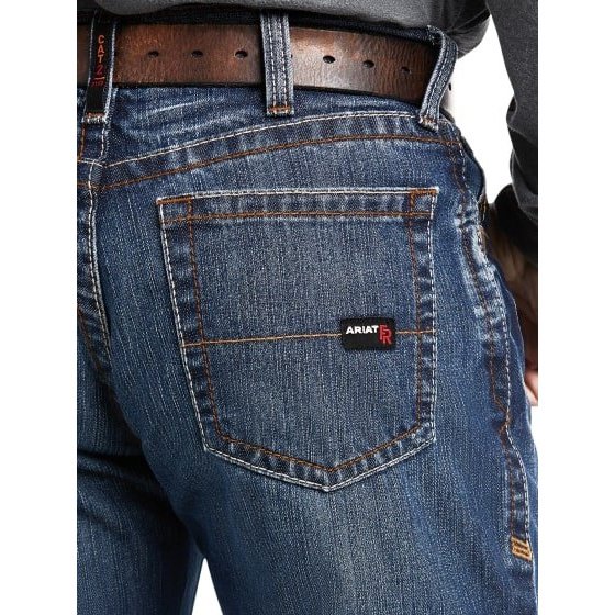 Ariat Work Men's Jeans M3 Flame Resistant Loose Fit Straight Leg - Image 3