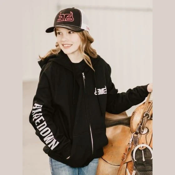 Baredown Brand Unisex Hoodie Zip Up 2 Pockets - Image 3