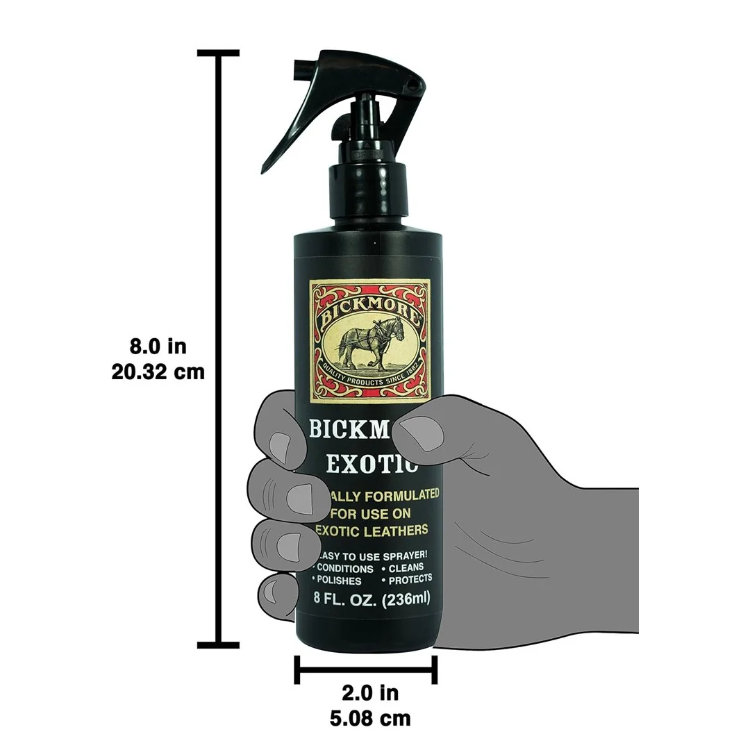 Bickmore Exotic - Specially Formulated Leather Spray 8oz - Image 3