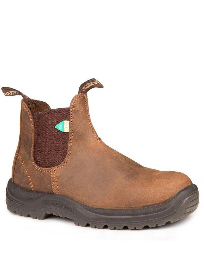 Blundstone Work Boots CSA Steel Toe Crazy Horse Brown - Image 29