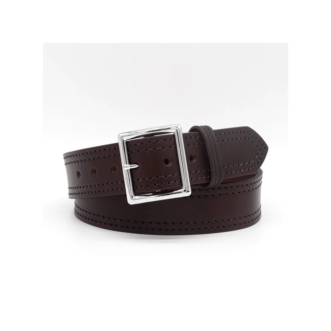 Boston Leather 1.75″ 10-12 OZ, Garrison Belt With 4 Row Stitching - Image 8