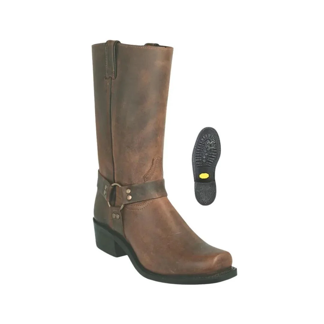 Boulet Biker Boots Men's 11.5" Engineer Motorcycle Boots - Image 8
