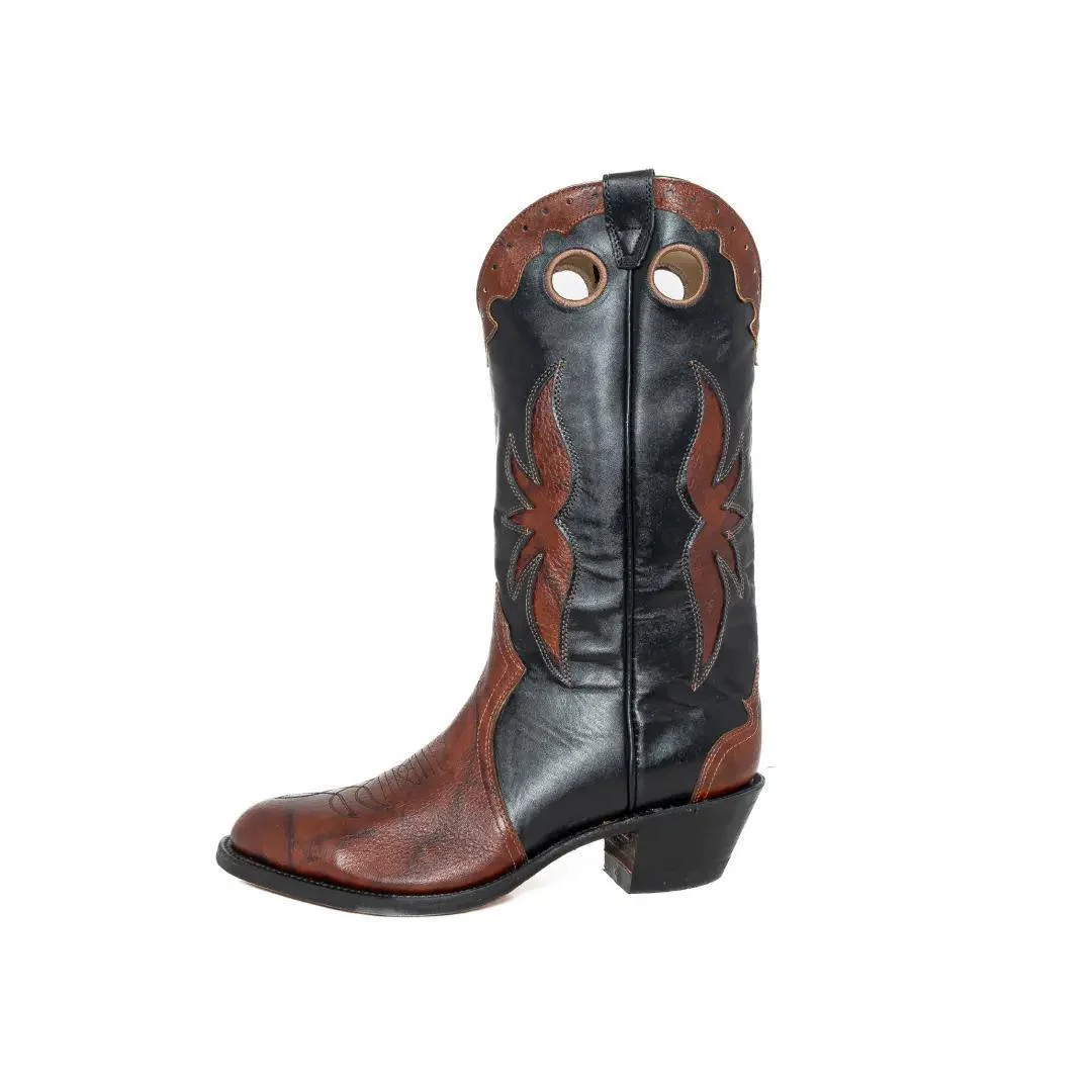 Boulet Men's Tri-Color Cowboy Boot - Image 2