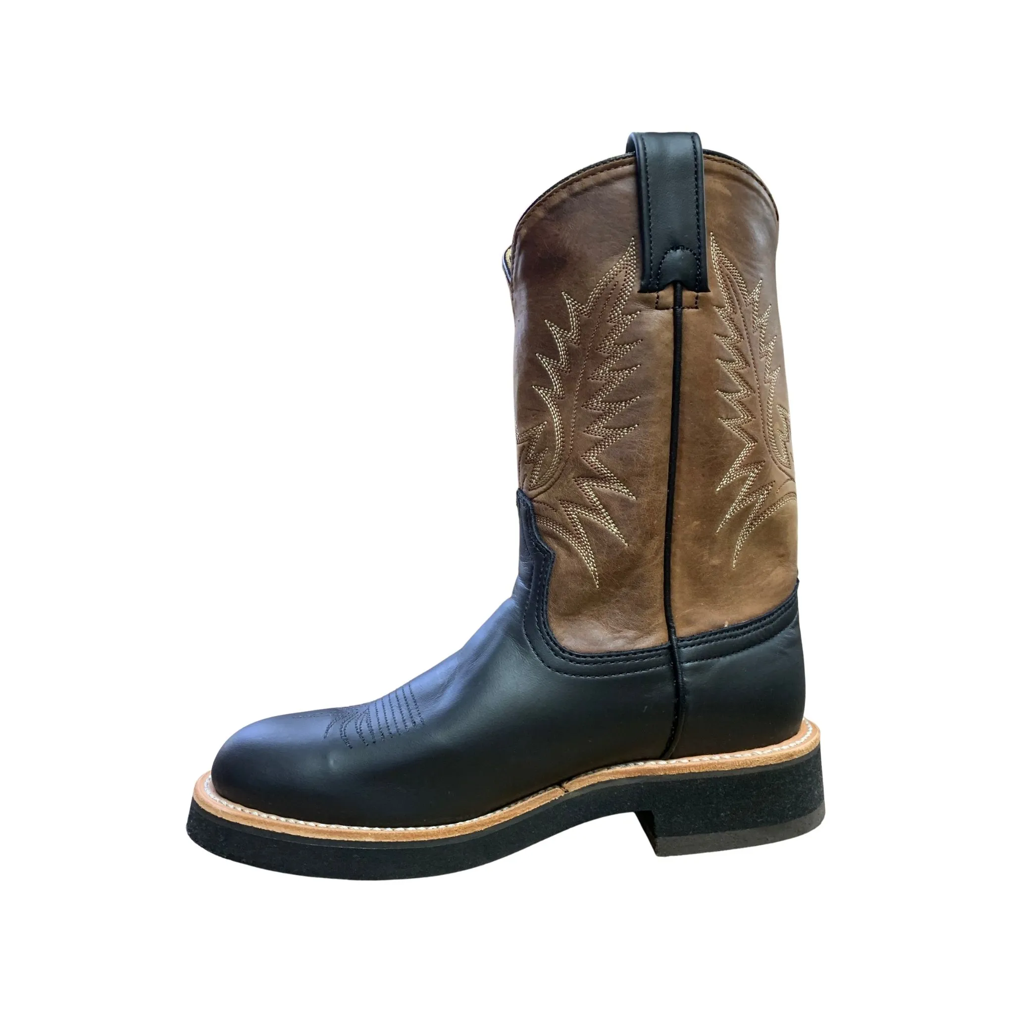 Canada West Women's Spongy Crepes Western Boot - Black - Image 2